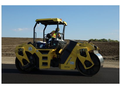 Tandemski valjar BOMAG BW 161 slika