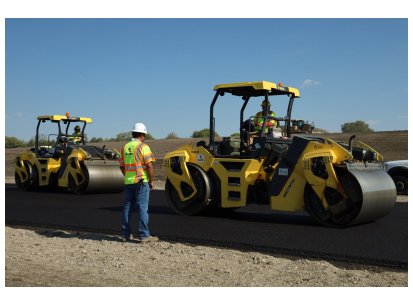 Tandemski valjar BOMAG BW 202 slika