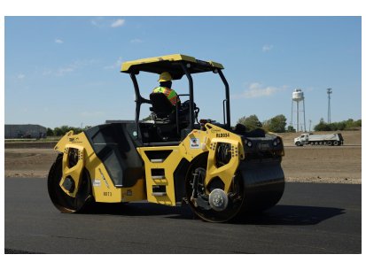 Tandemski valjar BOMAG BW 161 slika