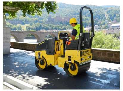 Tandemski valjar BOMAG BW 90 slika