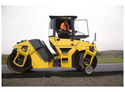 Tandemski valjar BOMAG BW 141 slika